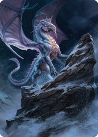 Ancient Silver Dragon Art Card (6/81) S