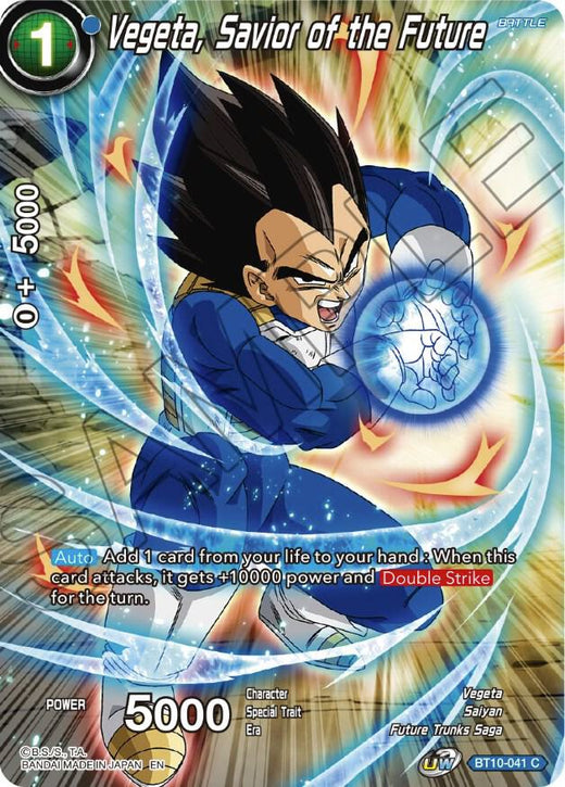 Vegeta, Savior of the Future BT10-041 Common Foil