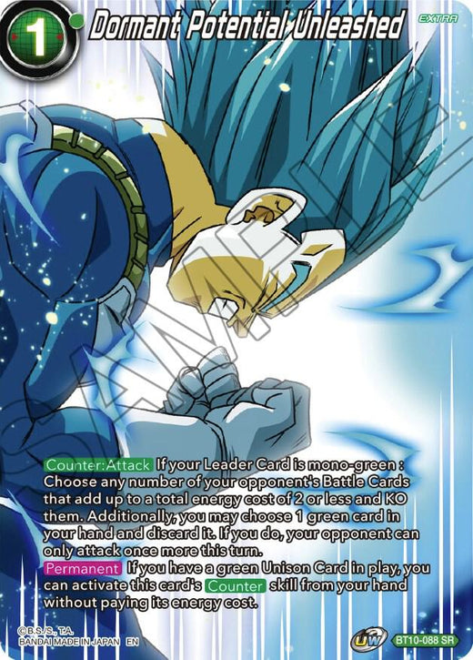 Dormant Potential Unleashed BT10-088 Super Rare Foil