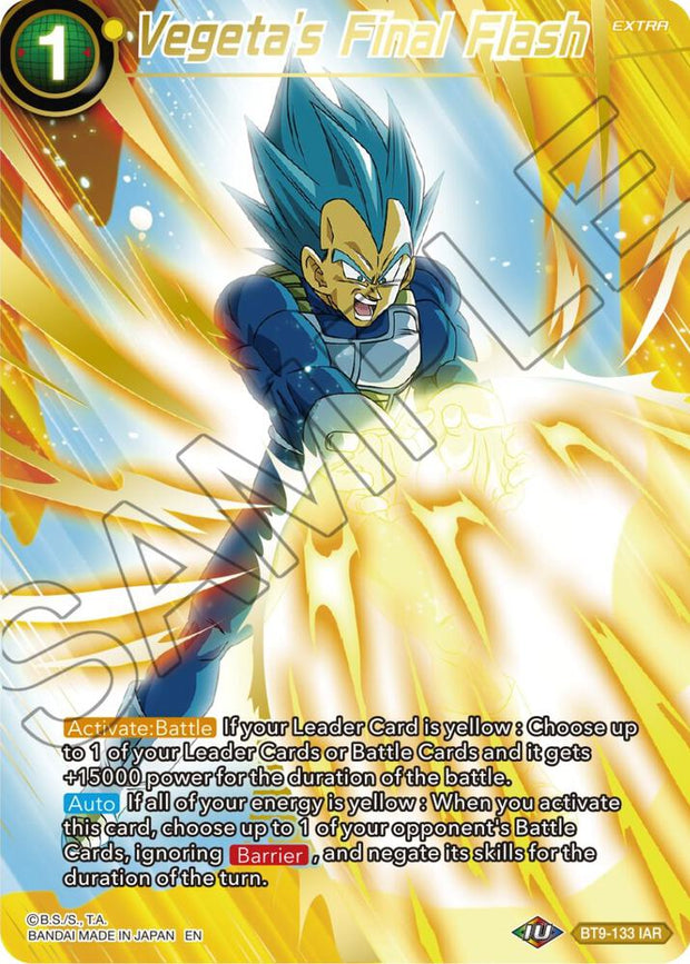 Dragon Ball Super: Masters: Selección de Tema: Historia de los Sencillos de Vegeta