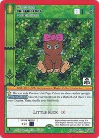 Chibi Bigfoot (Pin Club Wilderness Mystery Collection) | Miscellaneous Promos | Gold | Holo | #2/13