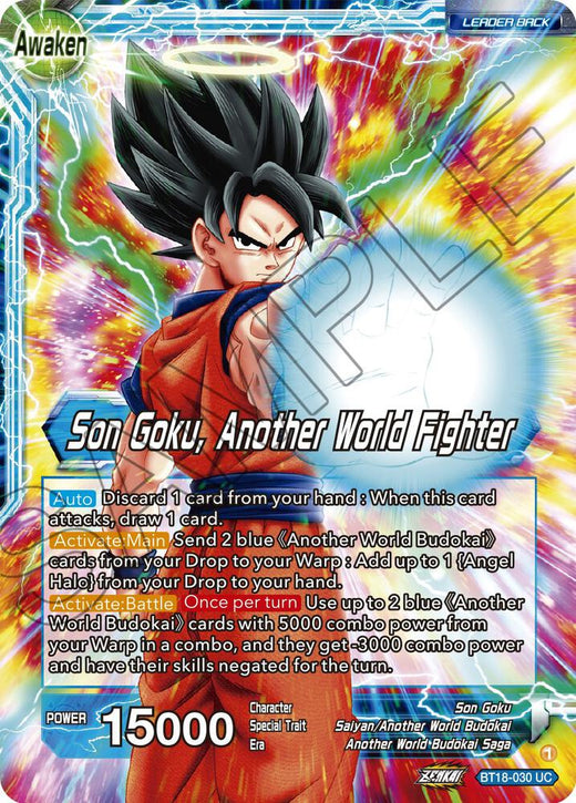 Son Goku // Son Goku, Another World Fighter BT18-030 Uncommon