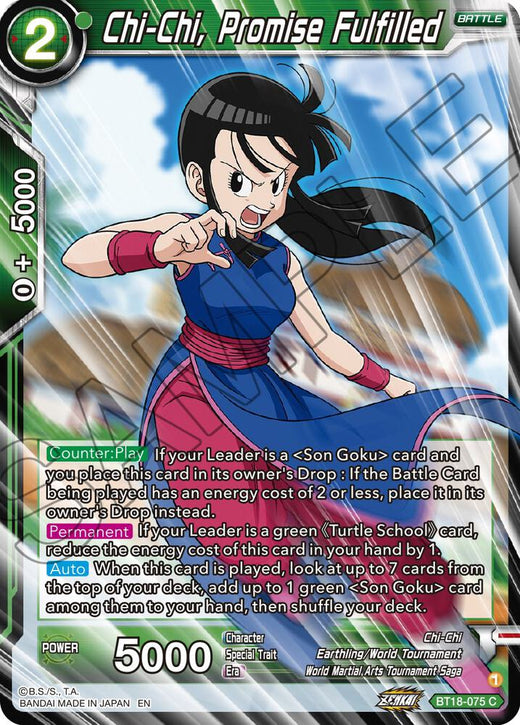 Chi-Chi, Promise Fulfilled BT18-075 Common