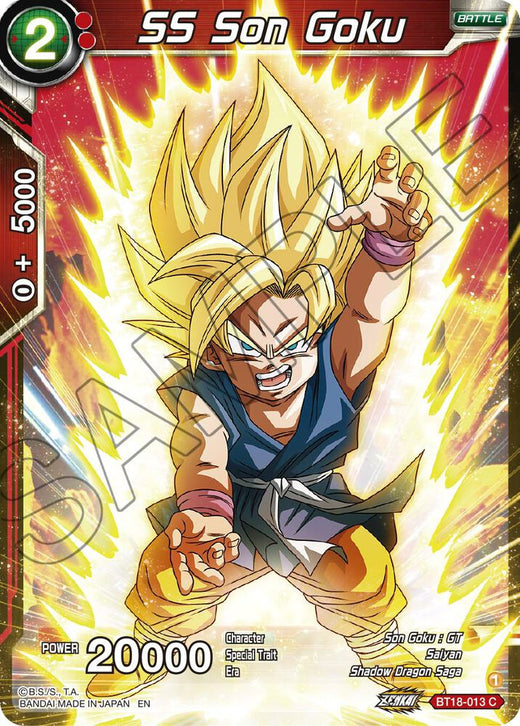SS Son Goku BT18-013 Common