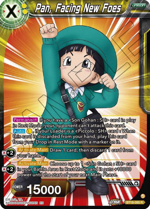 Pan, Facing New Foes BT18-095 Rare
