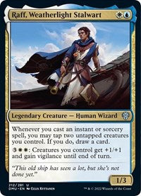 Raff, Weatherlight Stalwart 212 U