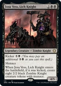 Josu Vess, Lich Knight 113 R