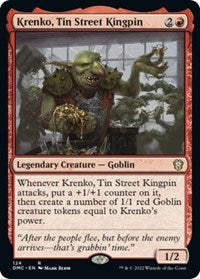 Krenko, Tin Street Kingpin 124 R