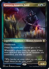 Ramses, Assassin Lord (Foil Etched) 61 R