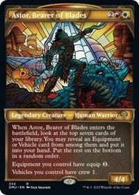Astor, Bearer of Blades (Textured Foil) 334 R