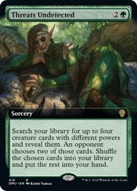 Threats Undetected (Extended Art) 419 R