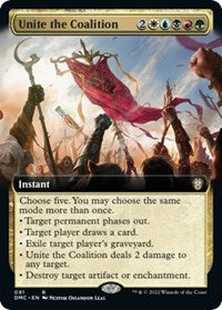 Unite the Coalition (Extended Art) 91 R