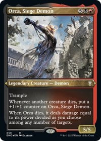 Orca, Siege Demon (Foil Etched) 59 R