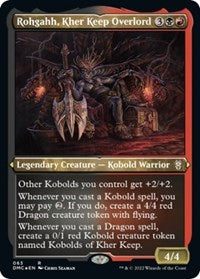 Rohgahh, Kher Keep Overlord (Foil Etched) 63 R