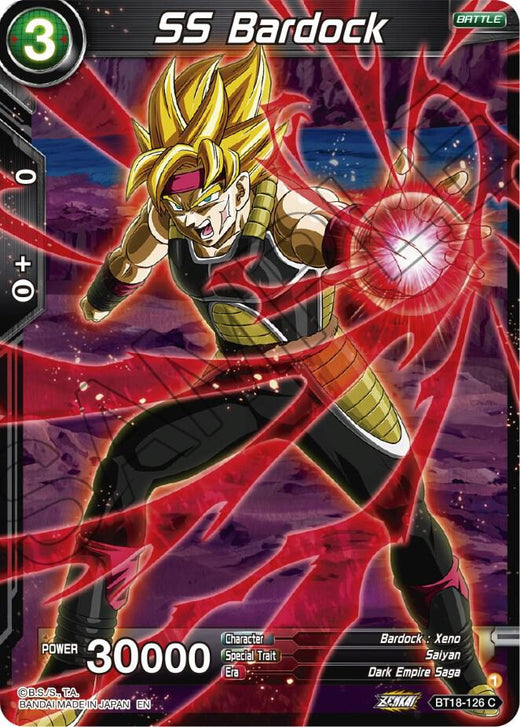 SS Bardock BT18-126 Common