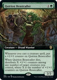 Quirion Beastcaller (Extended Art) 417 R