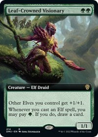 Leaf-Crowned Visionary (Extended Art) 414 R