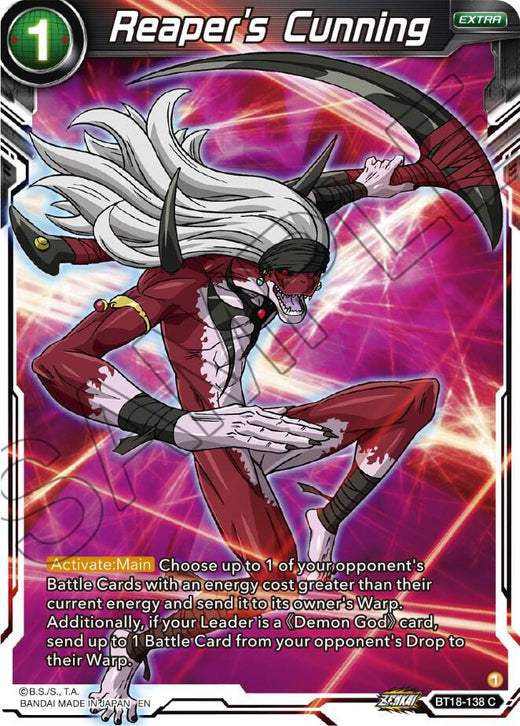 Reaper's Cunning BT18-138 Common