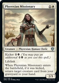 Phyrexian Missionary 27 U