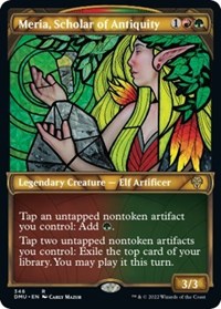 Meria, Scholar of Antiquity (Textured Foil) 346 R