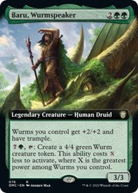 Baru, Wurmspeaker (Extended Art) 76 R
