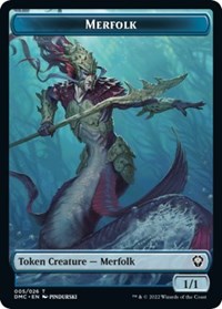 Merfolk Token 5 T