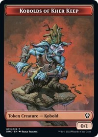 Kobolds of Kher Keep Token 13 T