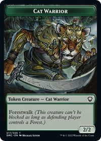 Cat Warrior Token 17 T
