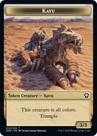 Kavu // Angel Double-Sided Token 12 // 1 T