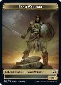 Sand Warrior Token 20 T