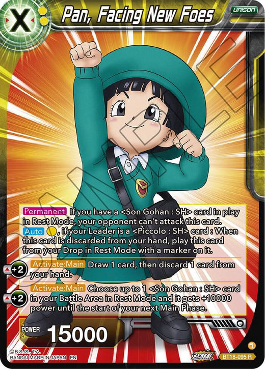 Pan, Facing New Foes BT18-095 Rare
