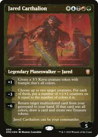 Jared Carthalion (Display Commander) - Thick Stock 50 M Foil