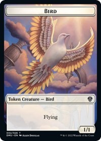 Bird (002) // Angel Double-Sided Token 2 // 1 T Foil