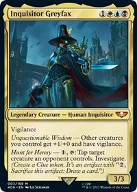 Inquisitor Greyfax (Surge Foil) 3 M