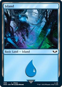Island (308) (Surge Foil) L