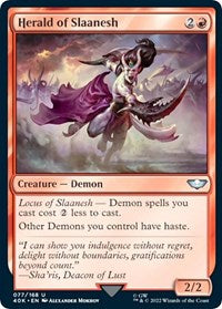 Herald of Slaanesh 77 U