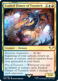 Exalted Flamer of Tzeentch (Surge Foil) 119 R