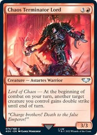 Chaos Terminator Lord (Surge Foil) 74 U