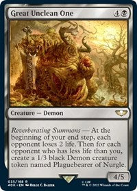 Great Unclean One (Surge Foil) 35 R