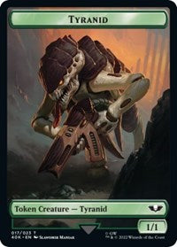 Tyranid (017) // Tyranid (018) Double-Sided Token 17 // 18 T