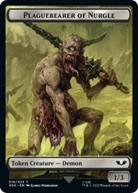 Plaguebearer of Nurgle // Spawn Double-Sided Token (Surge Foil) 15 // 16 T
