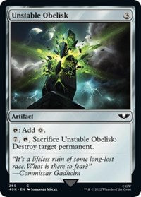 Unstable Obelisk (Surge Foil) 260 U
