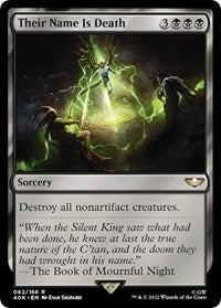 Their Name Is Death (Surge Foil) 62 R