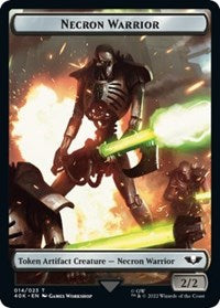 Necron Warrior // Insect Double-Sided Token 14 // 22 T