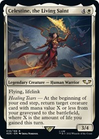 Celestine, the Living Saint (Surge Foil) 10 R