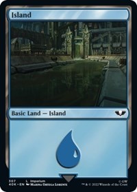 Island (307) (Surge Foil) L