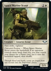 Space Marine Scout 15 U