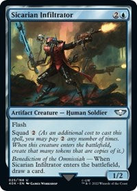 Sicarian Infiltrator 25 U