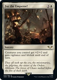 For the Emperor! (Surge Foil) 12 R