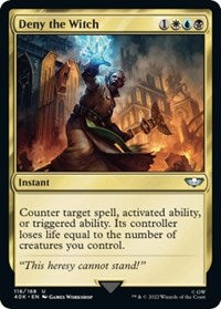 Deny the Witch (Surge Foil) 116 U